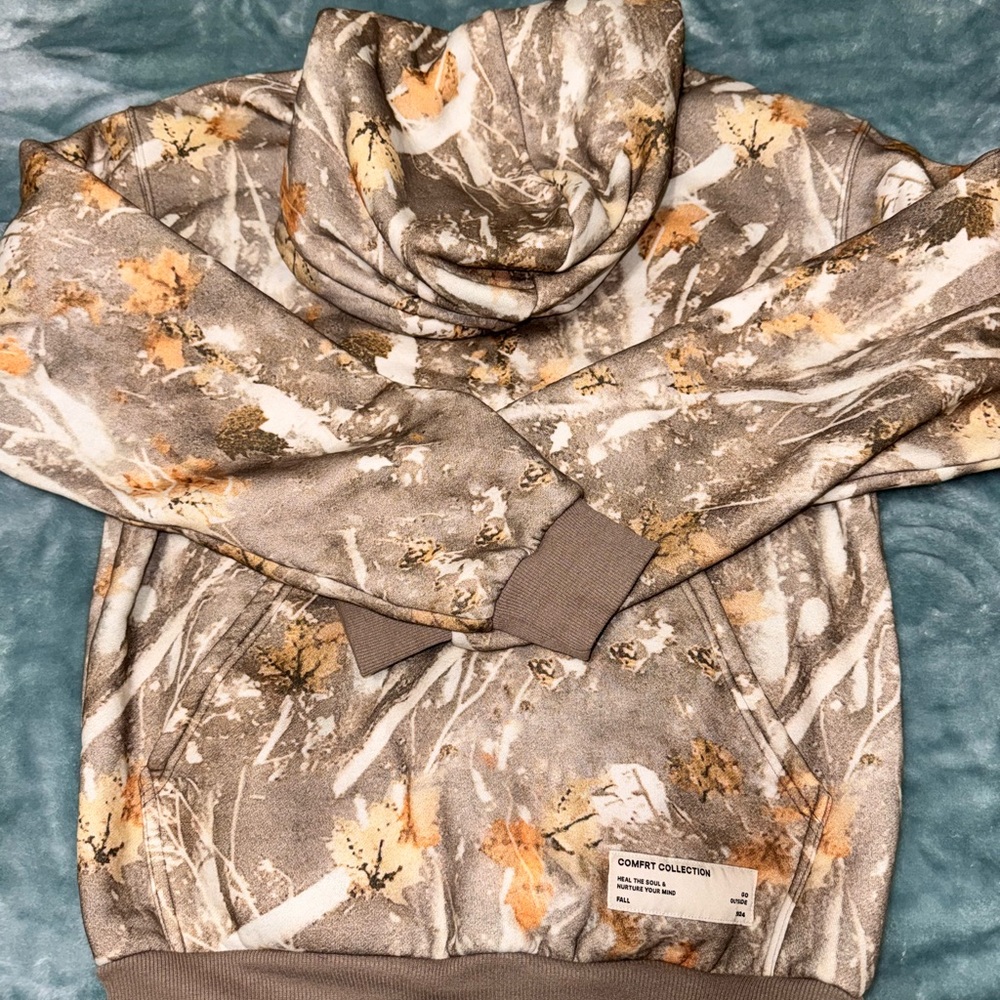 Hoodie & Jogger Womens Set Camo